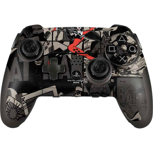 DC Comics Harley Quinn Vintage Action pose pattern PlayStation Scuf Vantage 2 Controller Skin